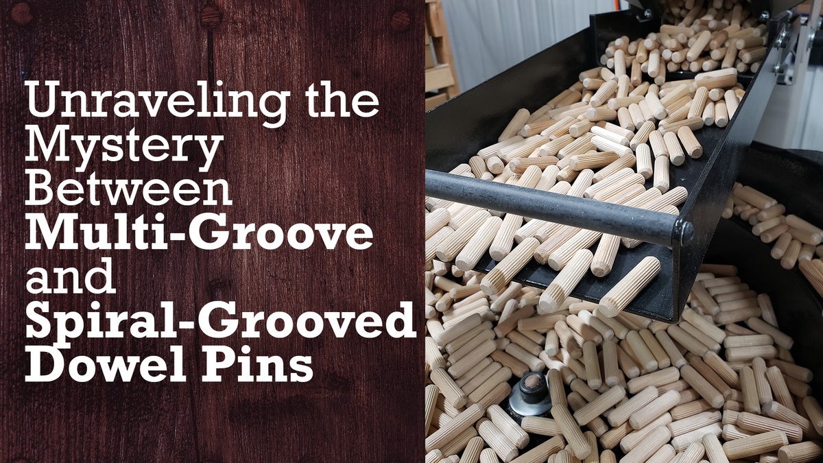 Unraveling the Mystery Between Multi-Groove and Spiral-Grooved Dowel Pins